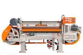 गुणवत्ता  PE EPDM SBR CR EVA Splitting Machine  Adjustable Cutting Speed 10-40m/Min फैक्टरी