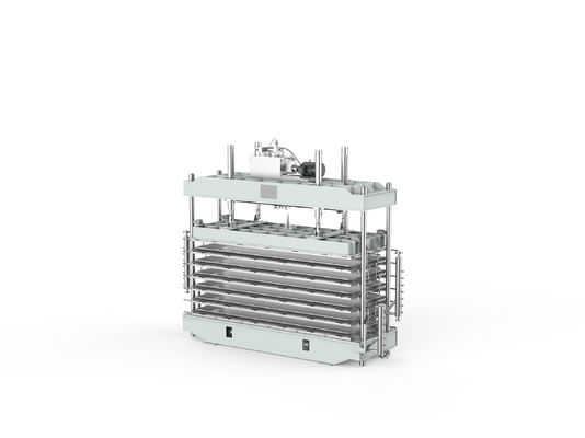 ऊर्ध्वाधर फोम प्रेस मशीन 6-12 परतें 22KW
